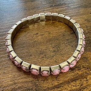 Pink Rhinestone Bracelet